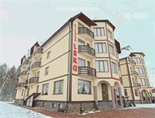 Tablet Screenshot of hotel-leku.com